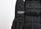 Suspension-contoured back straps